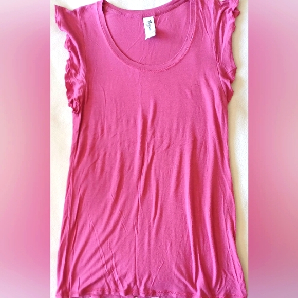 Thyme Maternity Flutter Sleeve Tunic Top (xxs) - Picture 1 of 1